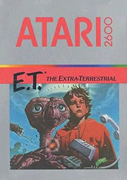 Portada del manual de E.T. para Atari 2600