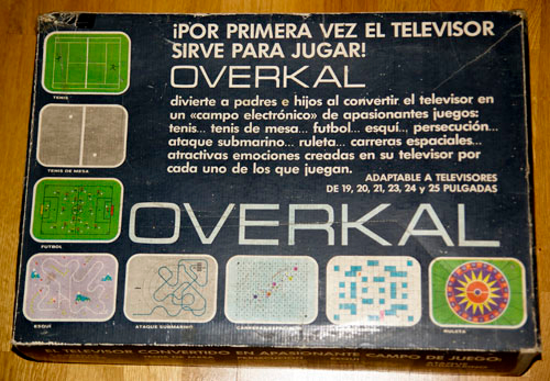 Caja de la Overkal (foto RetroMaquinitas)