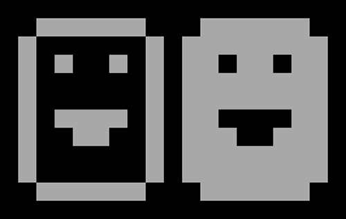 Smiley ASCII e inverso