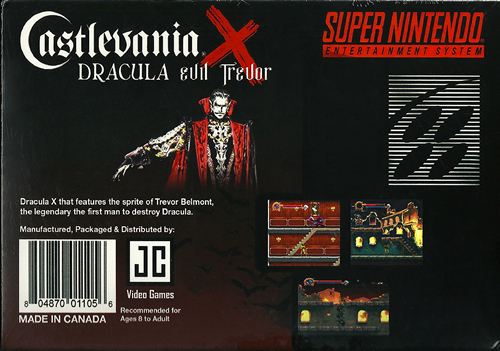 Hack de 'Castlevania: Dracula X'