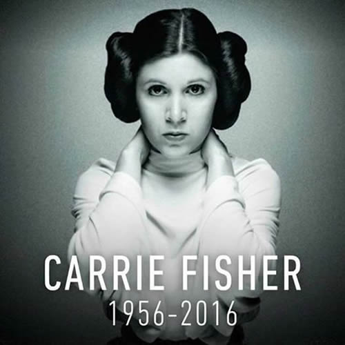Carrie Fisher (Princesa Leia)