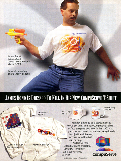 Publicidad de CompuServe (clic para ampliar)